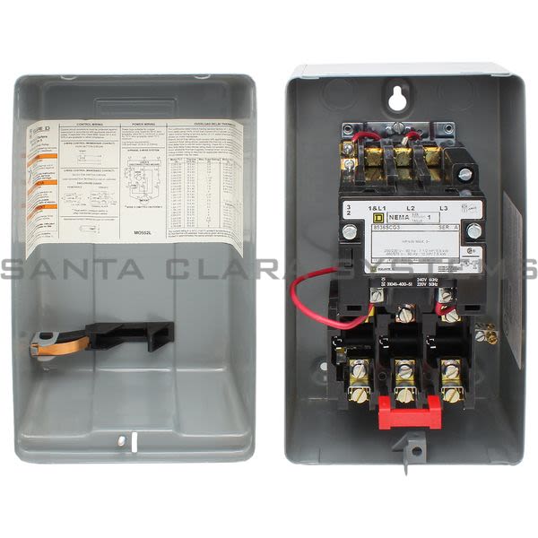 Square D 8536-SCG3V03 Starter Motor Control 1000VAC Product Image