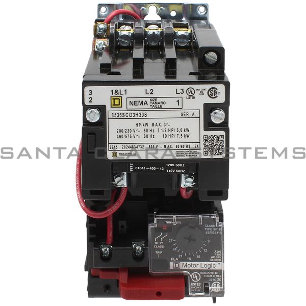 Square D 8536-SCO3V02H30S Starter Product Image