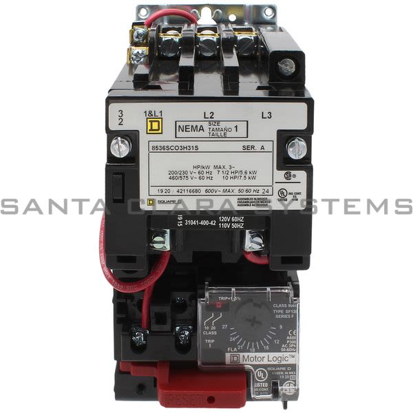 Square D 8536-SCO3V02H31S Starter Product Image