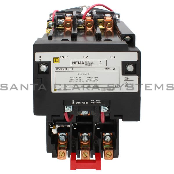 Square D 8536-SDO1V06 Full Voltage Starter Product Image