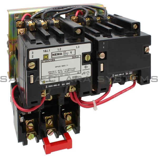 Square D 8736-SCO8V02S Full Voltage Starter Product Image
