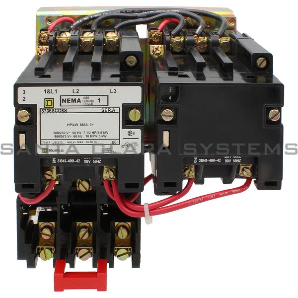 Square D 8736-SCO8V02S Full Voltage Starter Product Image