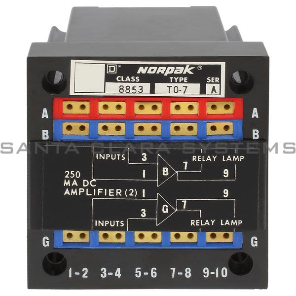 Square D 8853-TO-7 Norpak Amplifier Product Image