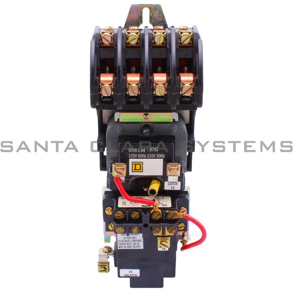 Square D 8903-LXO40V02 4 Pole Lighting Contactor Product Image