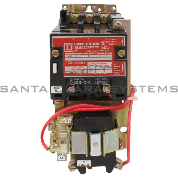 Square D 8903-SMO11V02 Lighting Contactor 30A Product Image