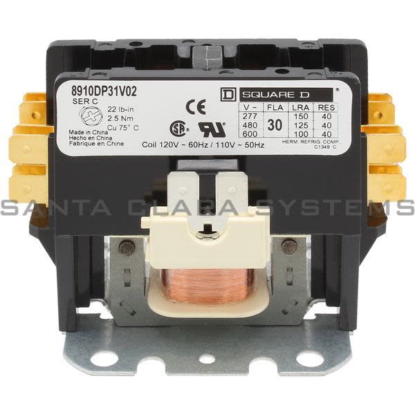 Square D 8910-DP31V02 Contactor Product Image