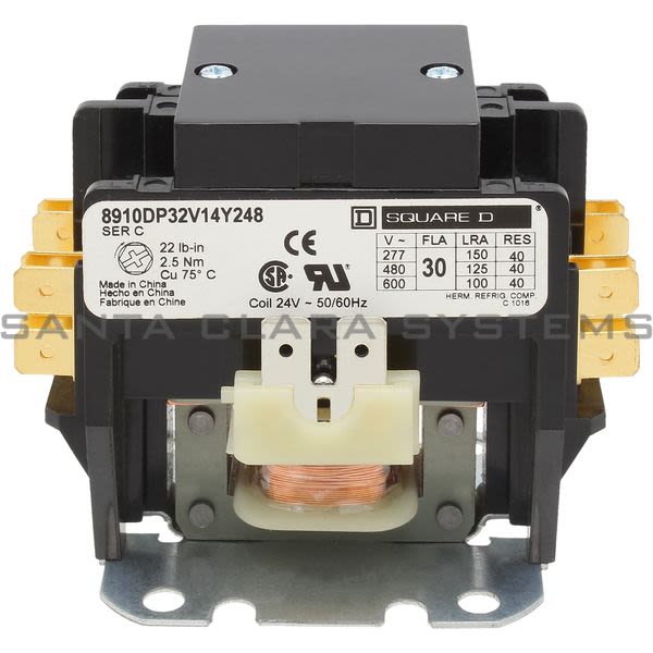 Square D 8910-DP32V14Y248 Contactor Product Image