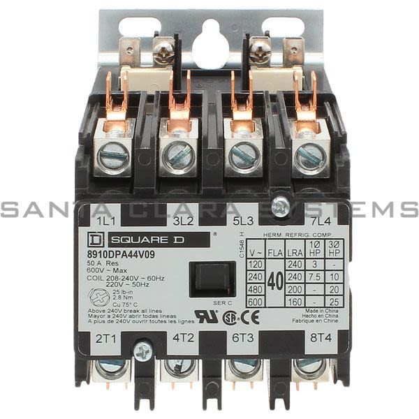Square D 8910-DPA44V09 Contactor Product Image