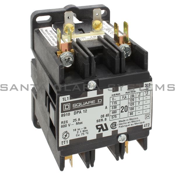 Square D 8910-DPA12V02 Contactor Product Image