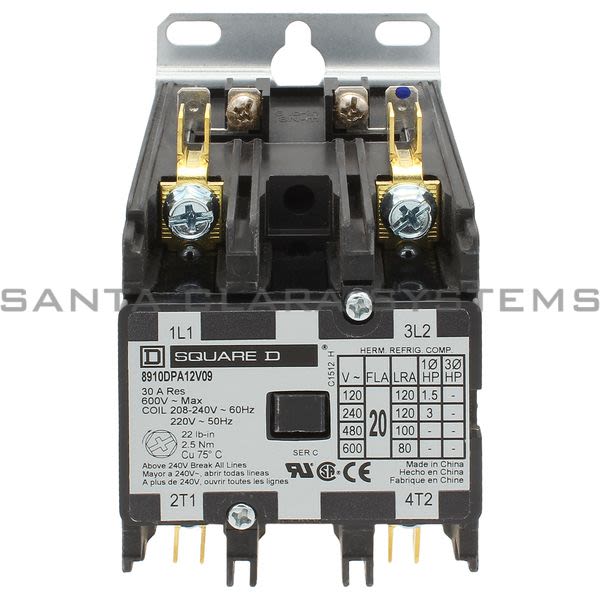 Square D 8910-DPA12V09 Contactor Product Image