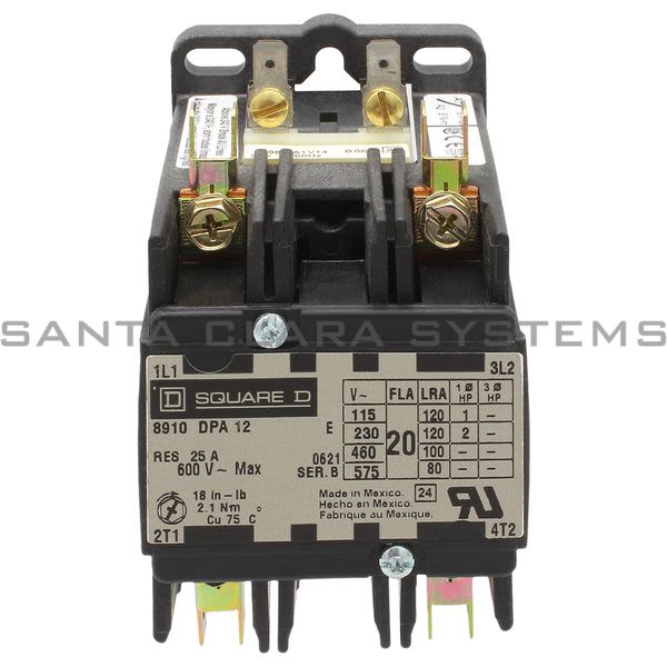Square D 8910-DPA12V14 Contactor Product Image