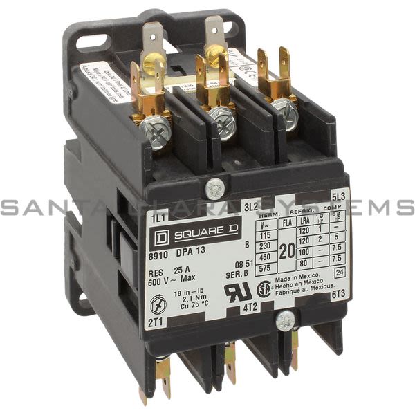 Square D 8910-DPA13V09 Contactor Product Image