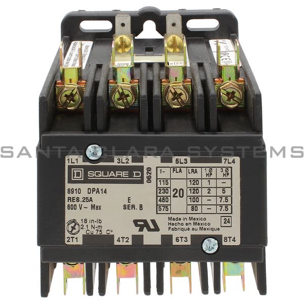 Square D 8910-DPA14V14 Contactor Product Image