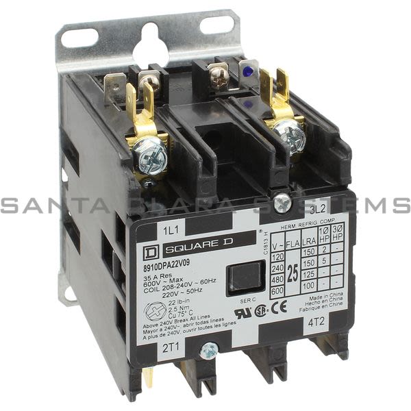 Square D 8910-DPA22V09 Contactor Product Image