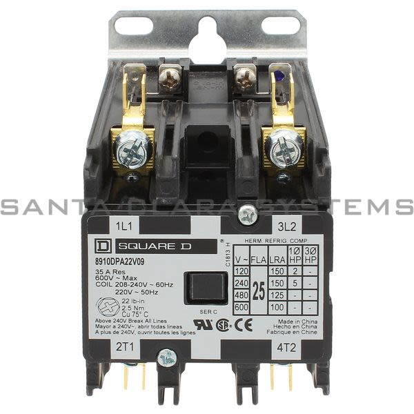 Square D 8910-DPA22V09 Contactor Product Image