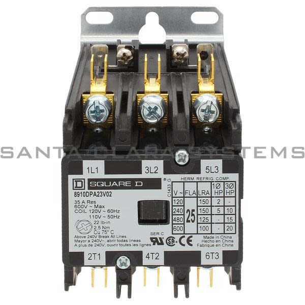 Square D 8910-DPA23V02 Contactor Product Image