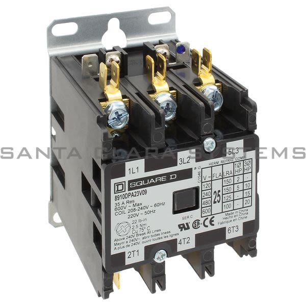 Square D 8910-DPA23V09 Contactor Definite Purpose Product Image