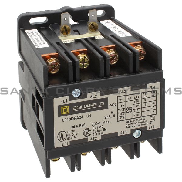 Square D 8910-DPA24V02U1 Contactor Product Image