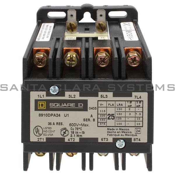 Square D 8910-DPA24V02U1 Contactor Product Image