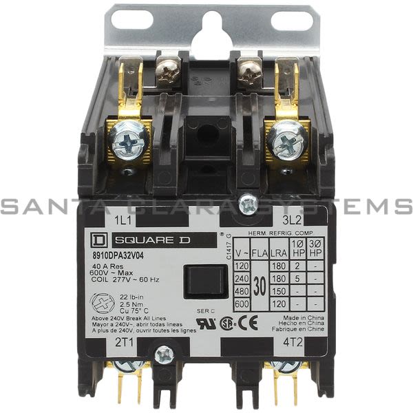 Square D 8910-DPA32V04 Contactor Product Image
