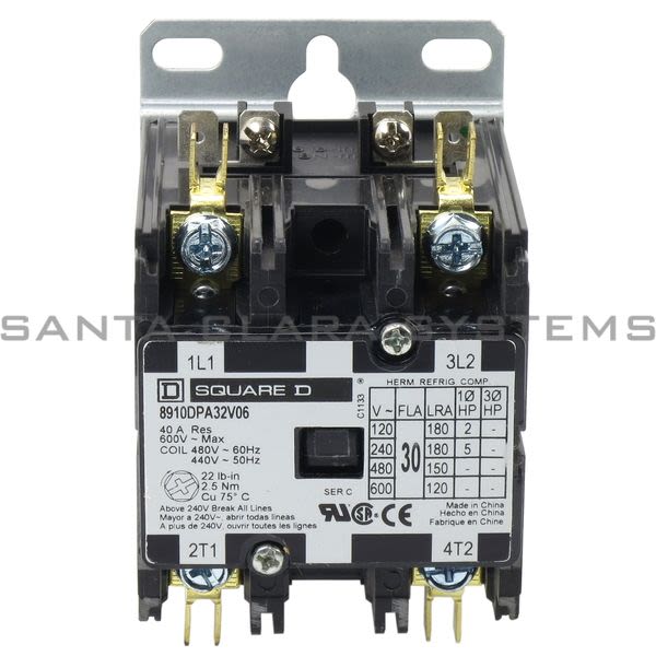 Square D 8910-DPA32V06 Conctactor Product Image