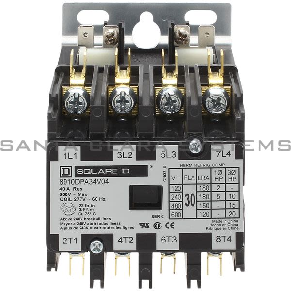 Square D 8910-DPA33V04 Contactor Product Image