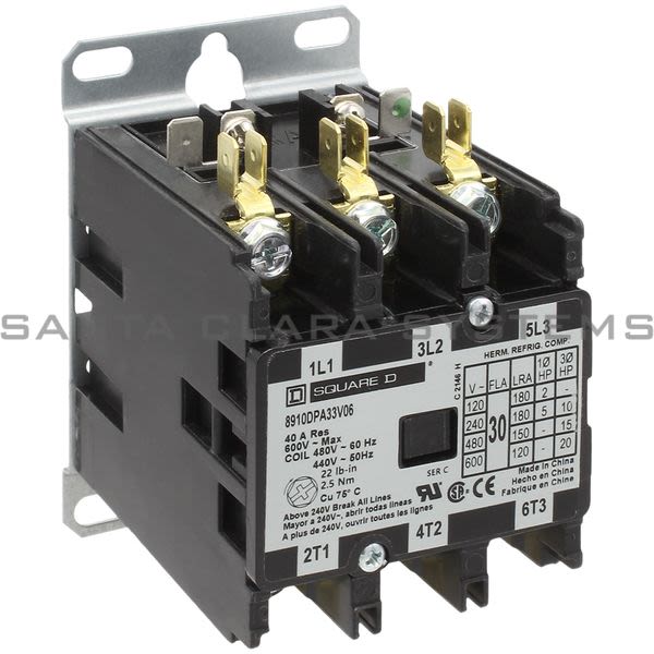 Square D 8910-DPA33V06 Contactor Product Image