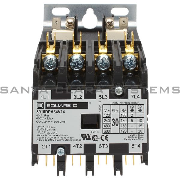 Square D 8910-DPA34V14 Contactor Product Image