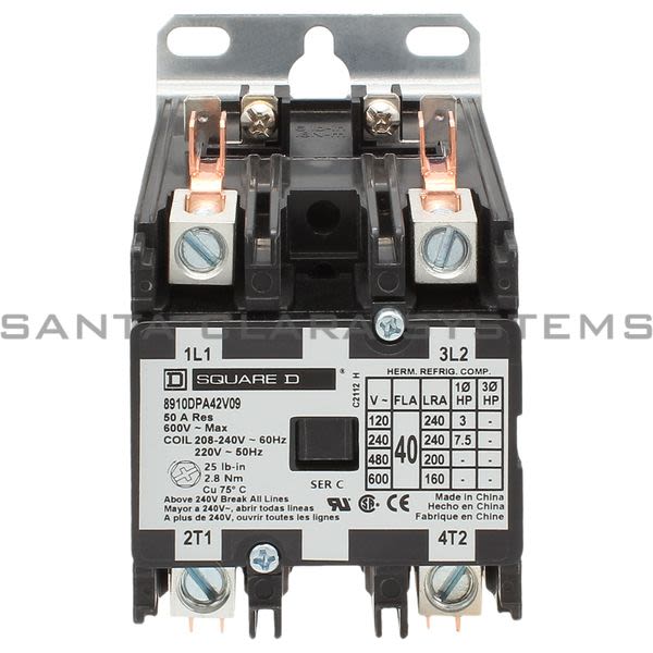 Square D 8910-DPA42V09 Contactor Product Image