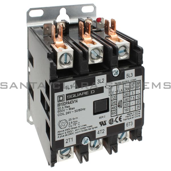 Square D 8910-DPA43V14 Contactor 07345 Product Image