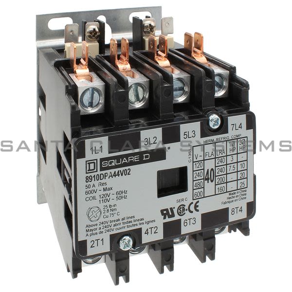 Square D 8910-DPA44V02 Contactor Product Image