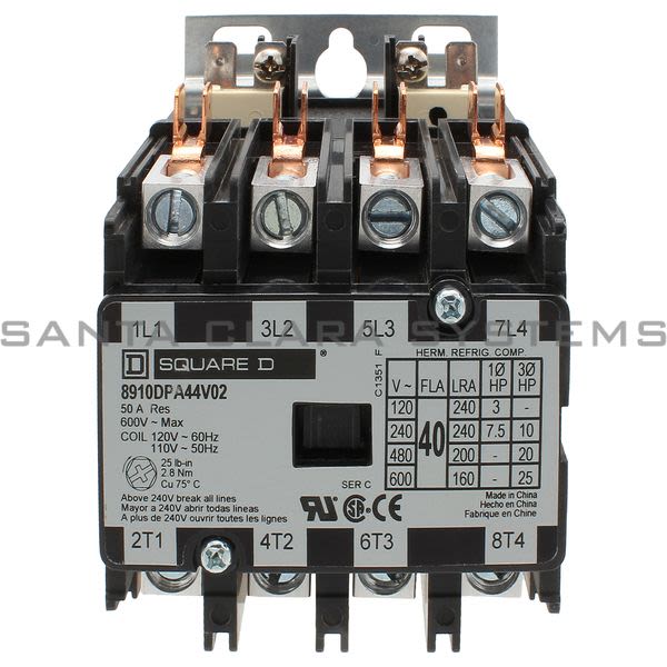Square D 8910-DPA44V02 Contactor Product Image