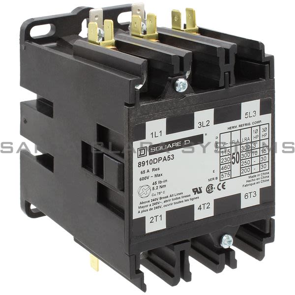 Square D 8910-DPA53V14 Contactor Product Image
