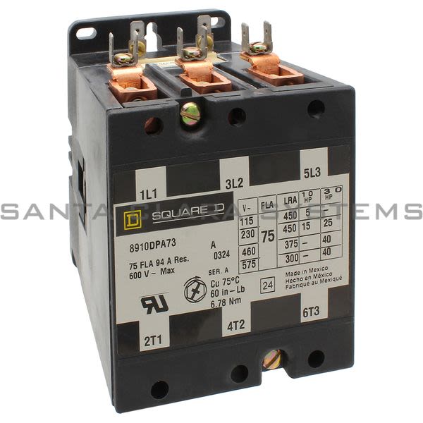 Square D 8910-DPA73V02 Contactor Product Image