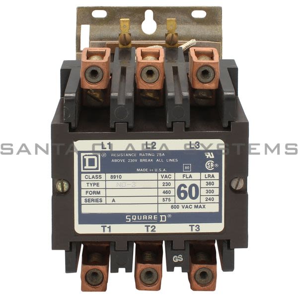 Square D 8910-NO3 Contactor Product Image