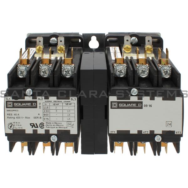 Square D 8965-DPR33V02 Contactor Product Image
