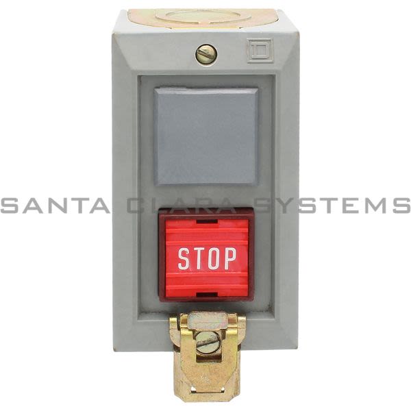Square D 9001-BG104 Control Station Red Stop with Lockout Product Image