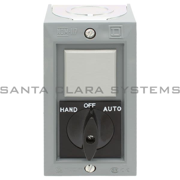 Square D 9001-BG112 Mounted Station Hand-Off-Auto Selector Switch Product Image