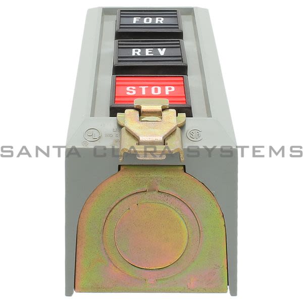 Square D 9001-BG322 3 Unit Pushbutton Station for-Rev-Stop W/ Lockout Product Image