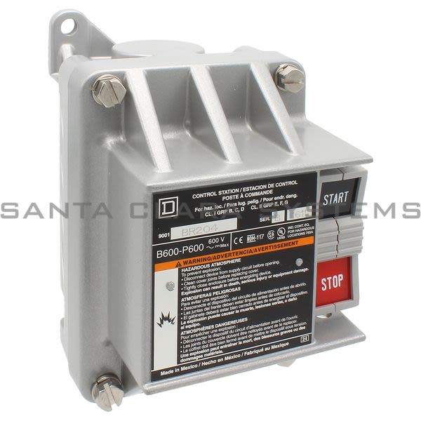 Square D 9001-BR204 Stop Start Control Station Product Image