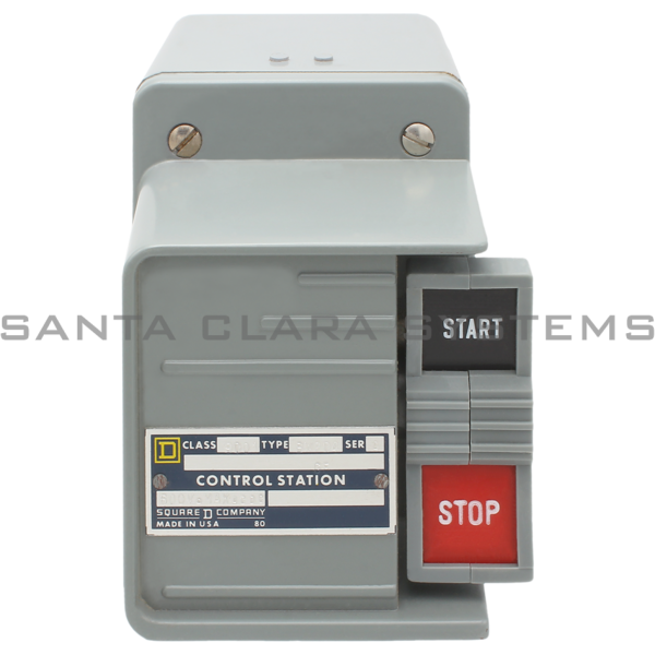 Square D 9001-BW-204 Pushbutton Station | Start-Stop Product Image