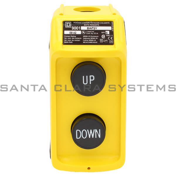 Square D 9001-BW72Y Pendant Station Product Image