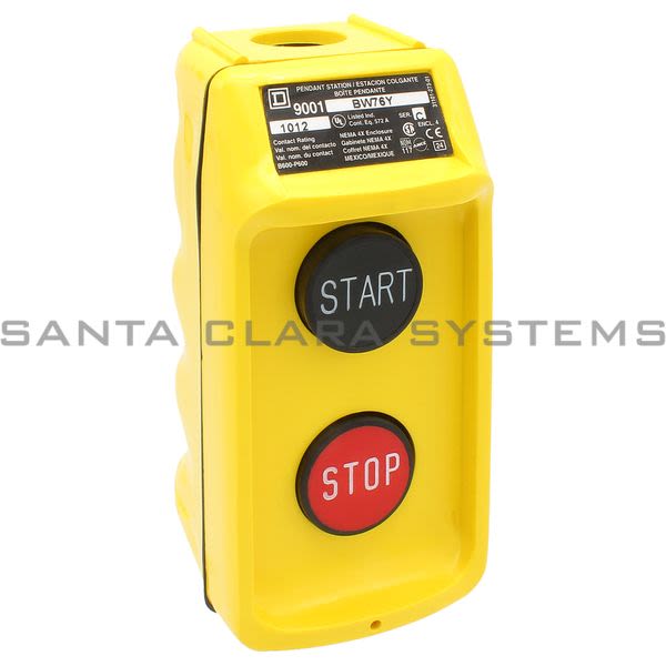 Square D 9001-BW76Y Pendant Station Product Image