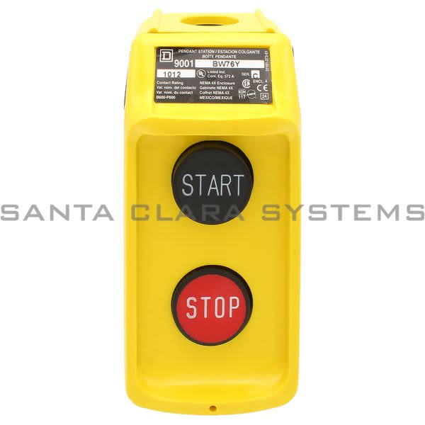 Square D 9001-BW76Y Pendant Station Product Image