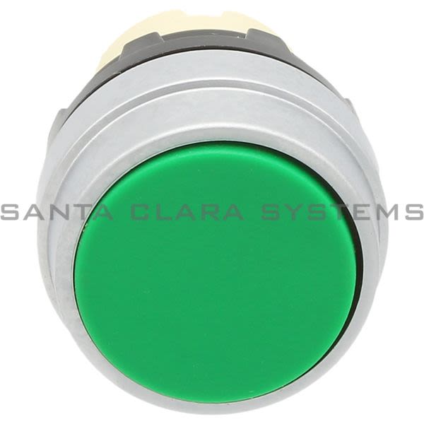 Square D 9001-D4A1G Push Button Bezel Non-Illuminated Green Product Image
