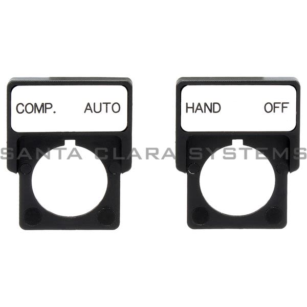 Square D 9001-DN99Q Legend Plate | Hand Off | Comp. Auto Product Image