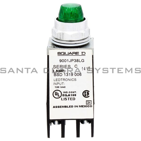 Square D 9001-JP38LGG29 Pilot Light Product Image
