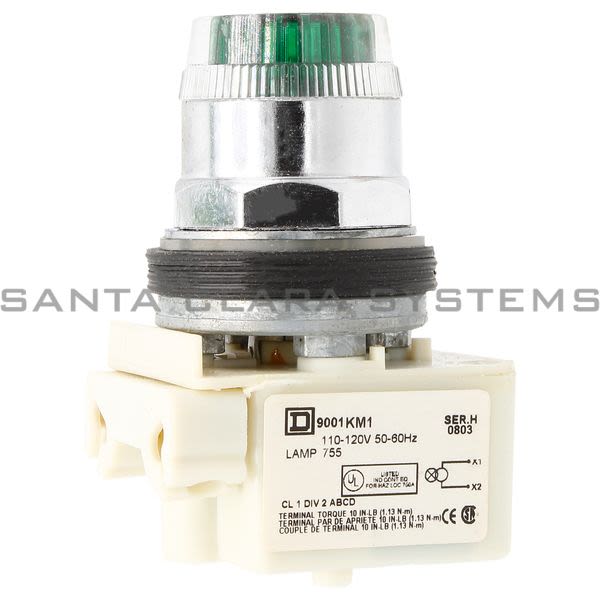 Square D 9001-K1L1G Pushbutton Product Image