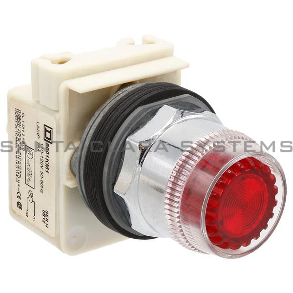 Square D 9001-K1L1R Illum. Push Button Product Image