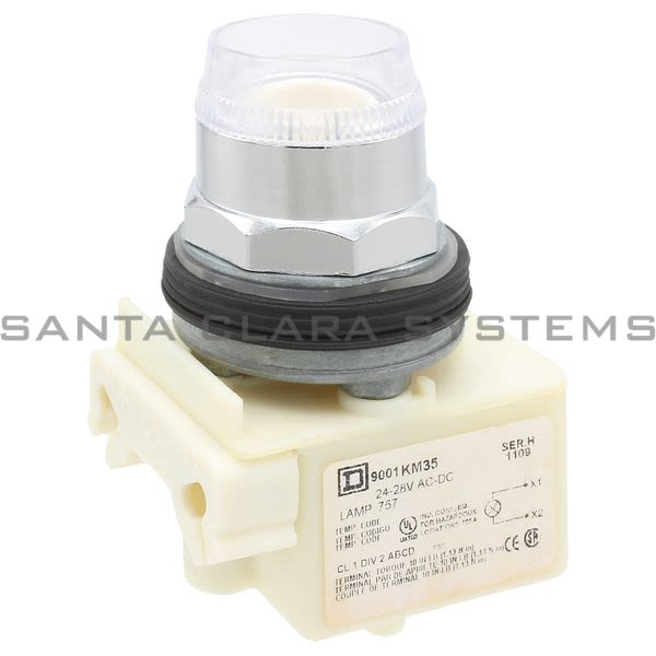 Square D 9001-K1L35 Pushbutton Product Image